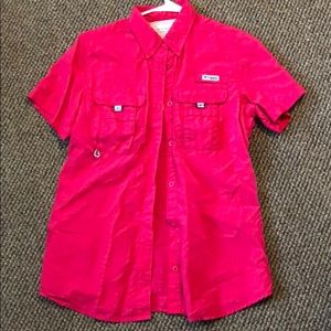 Pink boating shirt